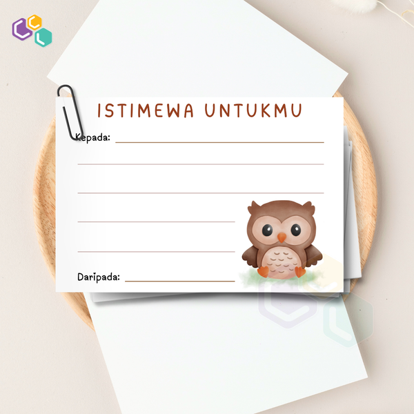 'Istimewa Untukmu' Kad Nota (10 keping)
