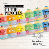 Cutie Pencils Noticeboard Border