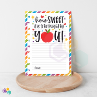 Teacher Appreciation Cards