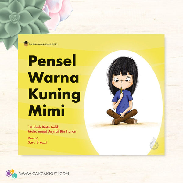 B1063 - Pensel Warna Kuning Mimi