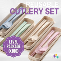X048 - Reusable Cutlery Set