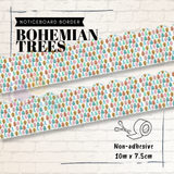 Bohemian Trees Noticeboard Border