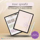 2024 Digital Academic Planner (ROSE QUARTZ)