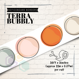 Terra Bubbly Noticeboard Borders