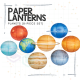 Planets Paper Lanterns Set