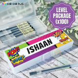PB007 - Comic Personalised Pencil Box