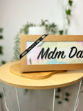 QT016 - PERSONALISED NAME BOARDS (GALAXY)
