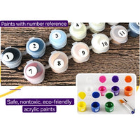X045 - Paint-by-numbers Art Canvas