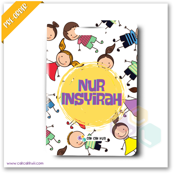 L2068 - Kindy Kids Personalised Bag Tag