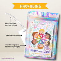 L2069 - Team Kiddos Personalised Bag Tag