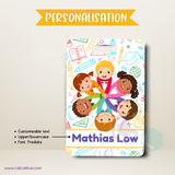 L2069 - Team Kiddos Personalised Bag Tag