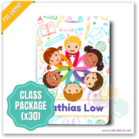 L2069 - Team Kiddos Personalised Bag Tag