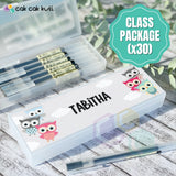 PB004 - Owlsome Personalised Pencil Box