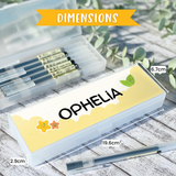 PB013 - Simply Yellow Personalised Pencil Box