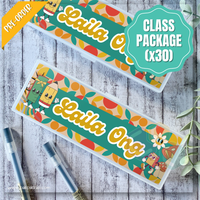 PB016 - Groovy Personalised Pencil Box