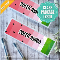 PB018 - Watermelon Personalised Pencil Box
