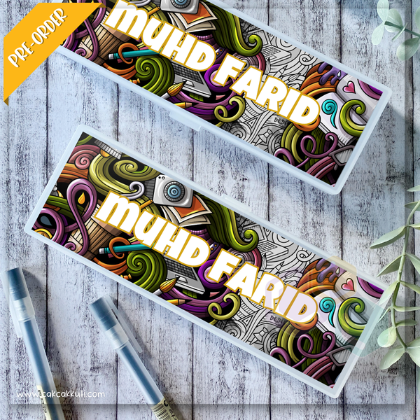 PB019 - Mashup Personalised Pencil Box