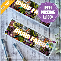 PB019 - Mashup Personalised Pencil Box