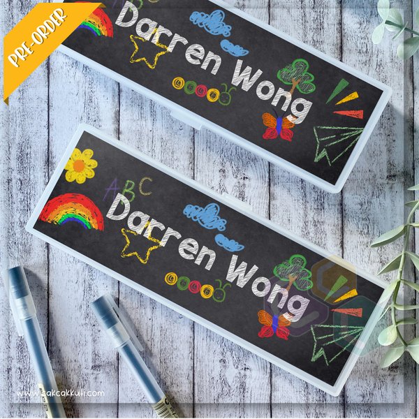 PB020 - Crayons Personalised Pencil Box
