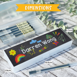 PB020 - Crayons Personalised Pencil Box