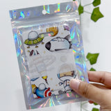 L2066 - Painted Hands Personalised Bag Tag