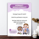 Poster 'Nilai Hormat-Menghormati'