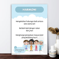Poster 'Nilai Harmoni'