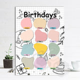 'Doodles' Birthday Chart