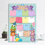 'Owls' Birthday Chart (TL)