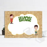 'Ethnic Kids' Welcome Sign (ML)
