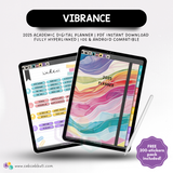2025 Digital Academic Planner (VIBRANCE)