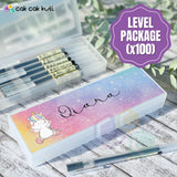 PB008 - Unicorn Personalised Pencil Box
