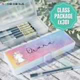 PB008 - Unicorn Personalised Pencil Box