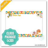W2547 - Groovy Personalised A5 Whiteboard