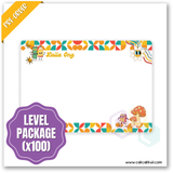 W2547 - Groovy Personalised A5 Whiteboard