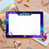 W2548 - Gamer Personalised A5 Whiteboard