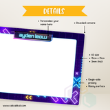 W2548 - Gamer Personalised A5 Whiteboard