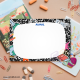 W2550 - Lab Book Personalised A5 Whiteboard