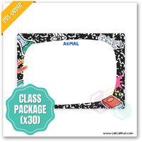 W2550 - Lab Book Personalised A5 Whiteboard