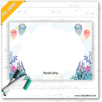 W2551 - Corals Personalised A5 Whiteboard