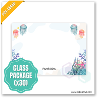 W2551 - Corals Personalised A5 Whiteboard
