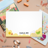 W2555 - Simply Yellow Personalised A5 Whiteboard