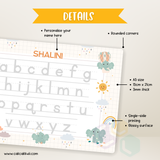 W2556 - Alphabet Tracing Personalised A5 Whiteboard