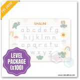 W2556 - Alphabet Tracing Personalised A5 Whiteboard