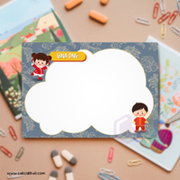 W2557 - Ethnic Edition (Chinese) Personalised A5 Whiteboard