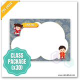 W2557 - Ethnic Edition (Chinese) Personalised A5 Whiteboard