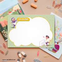 W2560 - Ethnic Edition (Muslim) Personalised A5 Whiteboard
