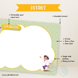 W2560 - Ethnic Edition (Muslim) Personalised A5 Whiteboard