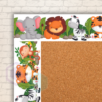 N1005 - Jungle Animals Noticeboard Borders