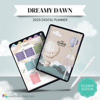 2023 Digital Planner STUDENT Edition (DREAMY DAWN)
